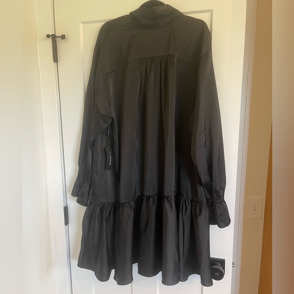 NWT 11 Honore Asymmetrical Mini Dress Size 24 - Picture 7 of 7